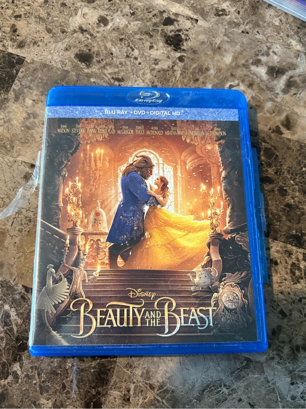 💥Buy 2 Get 1 Free💥  Disney Beauty and the Beast Blu-ray/DVD